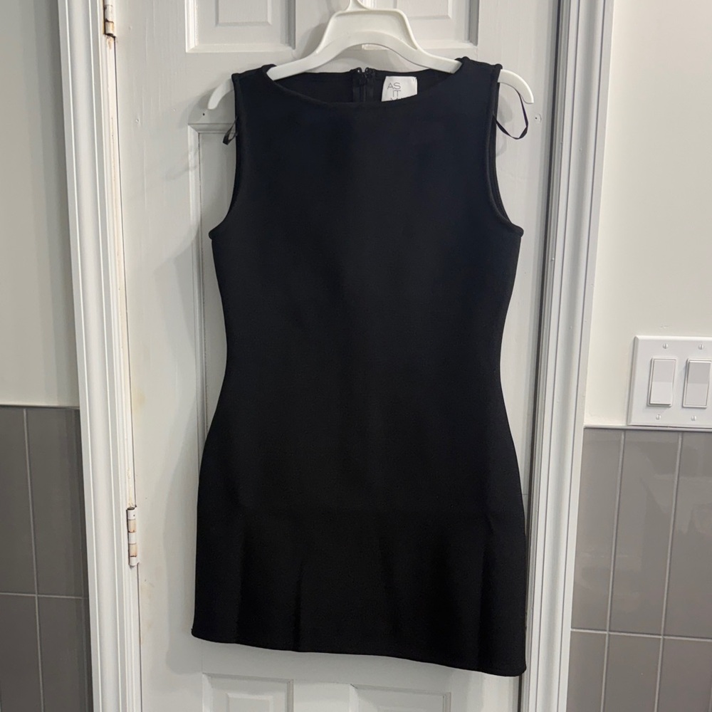 ASOS Black Sleeveless Mini Dress